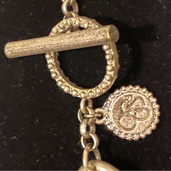 Jessica Simpson Silvertone Chunky and Multi-Chain Necklace - Picture 7 of 7